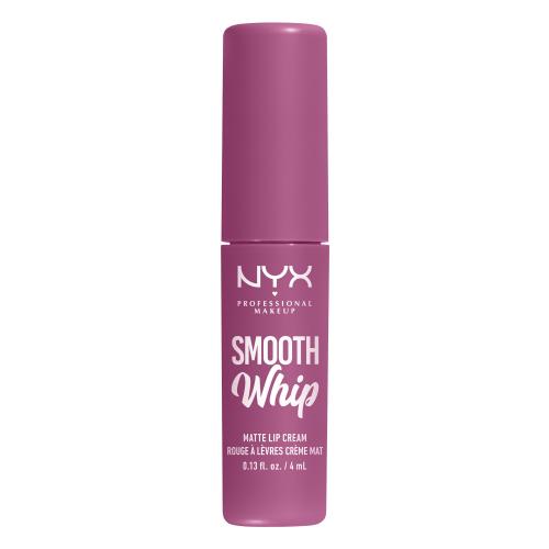 NYX Professional Makeup Smooth Whip Matte Lip Cream sametová rtěnka s vyhlazujícím efektem odstín 19 Snuggle Sesh 4 ml