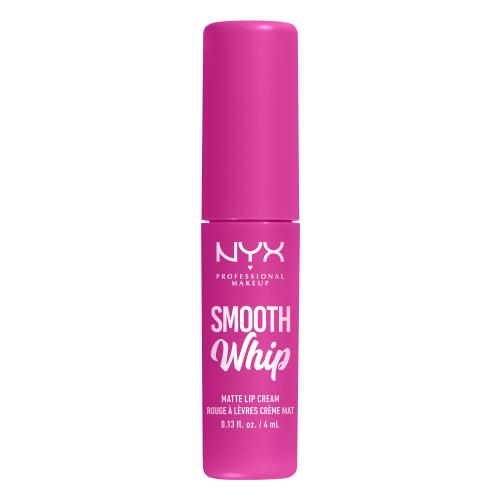 NYX Professional Makeup Smooth Whip Matte Lip Cream sametová rtěnka s vyhlazujícím efektem odstín 20 Pom Pom 4 ml