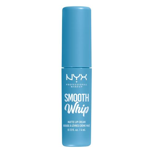 NYX Professional Makeup Smooth Whip Matte Lip Cream sametová rtěnka s vyhlazujícím efektem odstín 21 Blankie 4 ml