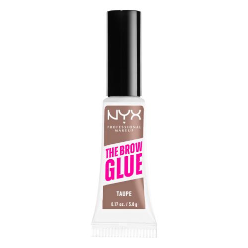 NYX Professional Makeup The Brow Glue gel na obočí odstín 02 Taupe 5 g