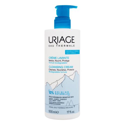 Uriage Cleansing Cream 500 ml hydratační a ochranný čisticí krém unisex