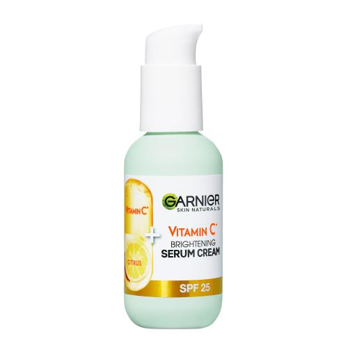 Garnier Skin Naturals Vitamin C Brightening Serum Cream SPF25 50 ml rozjasňující krémové sérum pro ženy