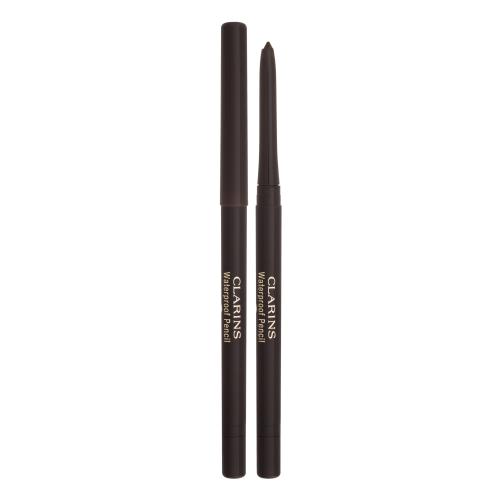 Clarins Waterproof Pencil voděodolná tužka na oči odstín 02 Chestnut 0.29 g