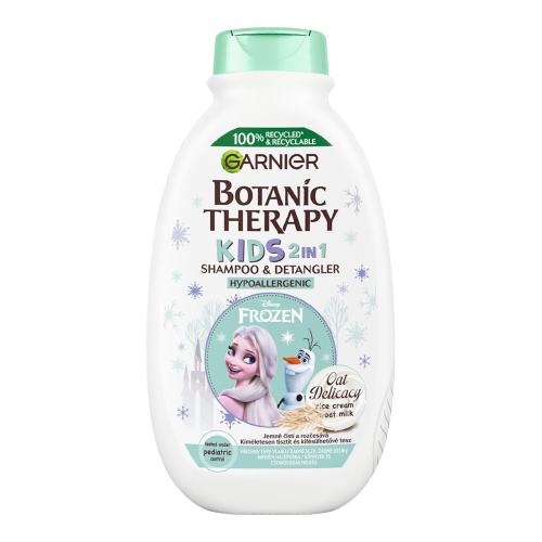 Garnier Botanic Therapy Kids Frozen Shampoo & Detangler 400 ml šampon 2v1 s vůní rýžového krému a ovesného mléka pro děti
