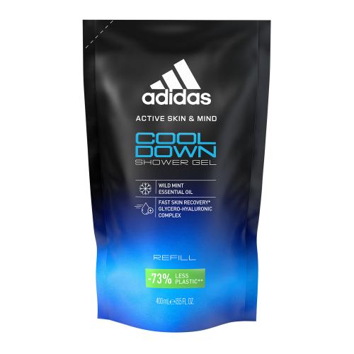 Adidas Cool Down 400 ml osvěžující sprchový gel Náplň pro muže