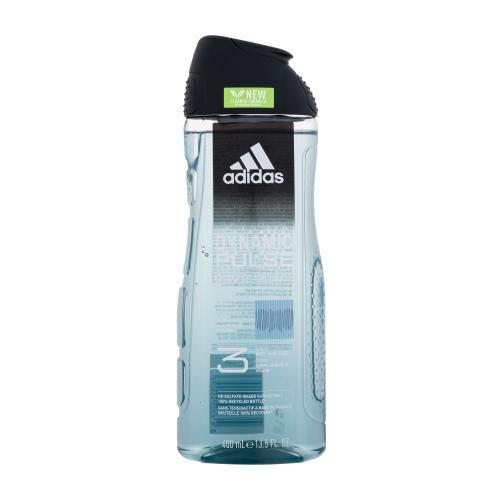 Adidas Dynamic Pulse Shower Gel 3-In-1 400 ml sprchový gel pro muže