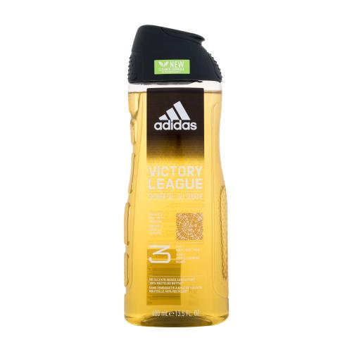 Adidas Victory League Shower Gel 3-In-1 New Cleaner Formula 400 ml sprchový gel pro muže