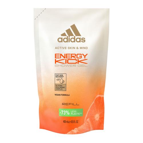 Adidas Energy Kick 400 ml energizující sprchový gel Náplň pro ženy