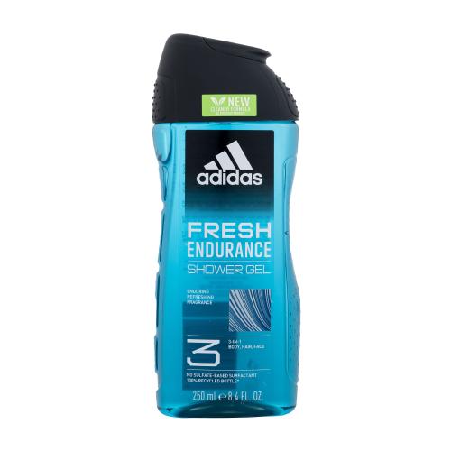 Adidas Fresh Endurance Shower Gel 3-In-1 New Cleaner Formula 250 ml sprchový gel pro muže