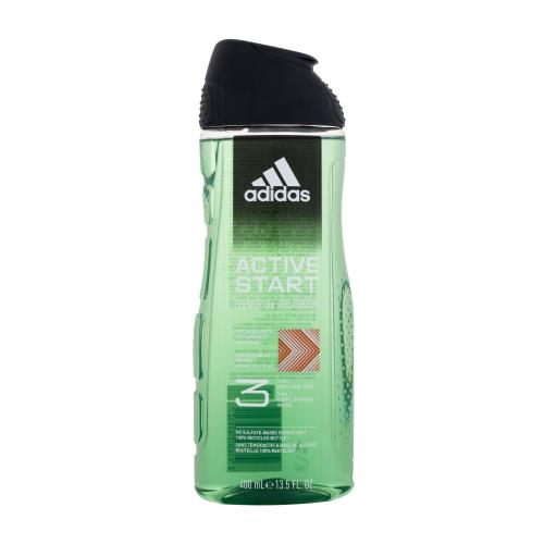 Adidas Active Start Shower Gel 3-In-1 400 ml sprchový gel pro muže
