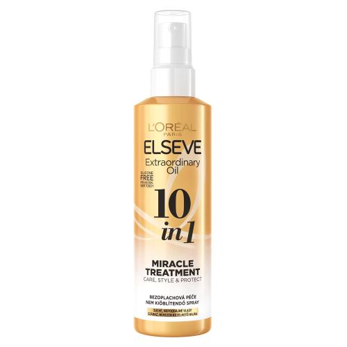 L'Oréal Paris Elseve Extraordinary Oil 10in1 Miracle Treatment 150 ml pečující a zkrášlující olej na vlasy pro ženy