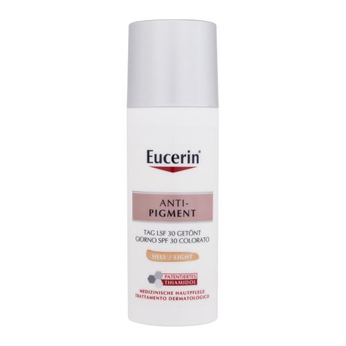 Eucerin Anti-Pigment Tinted Day Cream SPF30 50 ml denní pleťový krém pro ženy Light na pigmentové skvrny