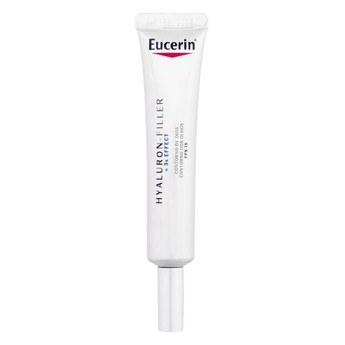 Eucerin Hyaluron-Filler + 3x Effect Eye Cream SPF15 15 ml omlazující a ochranný oční krém pro ženy