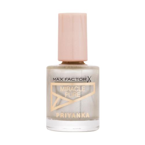 Max Factor Priyanka Miracle Pure 12 ml pečující lak na nehty pro ženy 785 Sparkling Light
