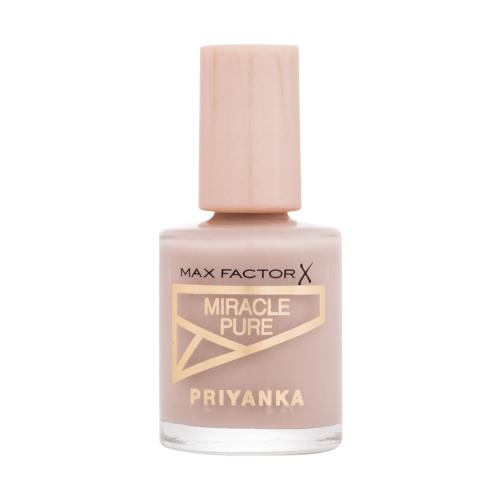 Max Factor Priyanka Miracle Pure 12 ml pečující lak na nehty pro ženy 216 Vanilla Spice