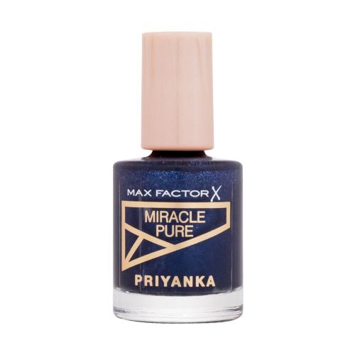 Max Factor Priyanka Miracle Pure 12 ml pečující lak na nehty pro ženy 830 Starry Night