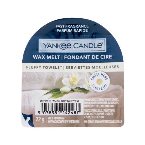 Yankee Candle Fluffy Towels 22 g vosk do aromalampy unisex