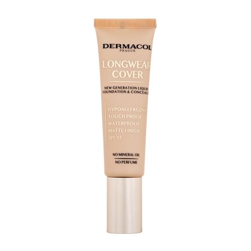 Dlouhotrvající krycí make-up Longwear Cover SPF 15 (Liquid Foundation & Concealer) 30 ml 05 Bronze
