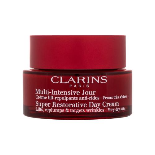 Clarins Super Restorative Day Cream Very Dry Skin 50 ml denní liftingový krém pro velmi suchou pleť pro ženy