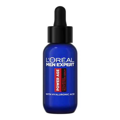 L'Oréal Paris Men Expert Power Age Hyaluronic Multi-Action Serum 30 ml multifunkční sérum s kyselinou hyaluronovou pro muže