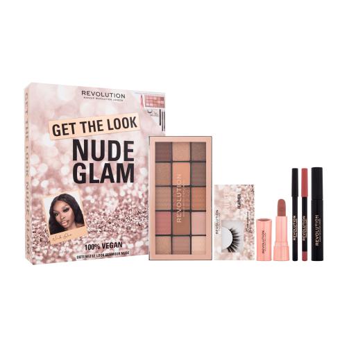Makeup Revolution London Get The Look Nude Glam dárková kazeta dárková sada Understated