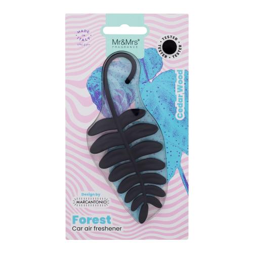Mr & Mrs Fragrance Forest Cedar Wood vůně do auta (Black Fern) 1 ks