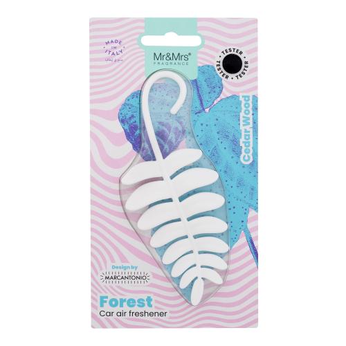 Mr&Mrs Fragrance Forest Fern White 1 ks vůně do auta unisex