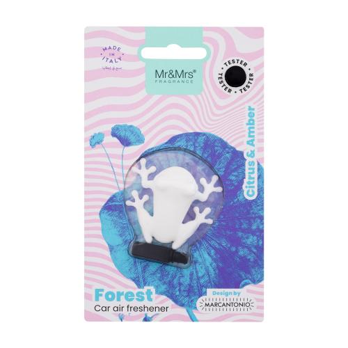 Mr & Mrs Fragrance Forest Citrus & Amber vůně do auta (White Frog) 1 ks