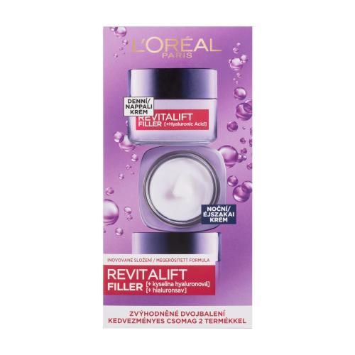 L'Oréal Paris Revitalift Filler HA Duo Set dárková kazeta dárková sada
