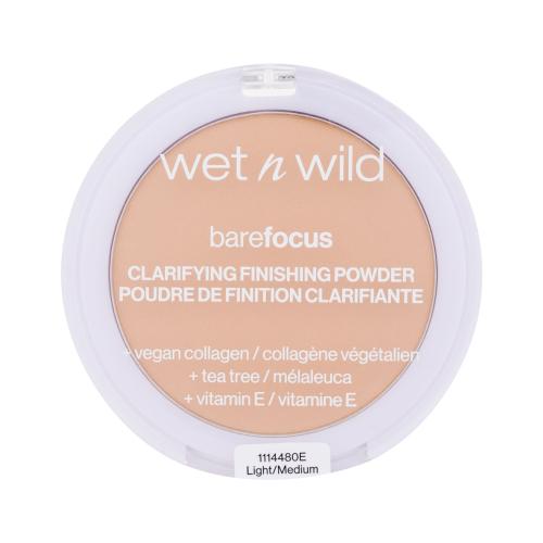 Wet n Wild Bare Focus Clarifying Finishing Powder 6 g pudr pro ženy Light-Medium