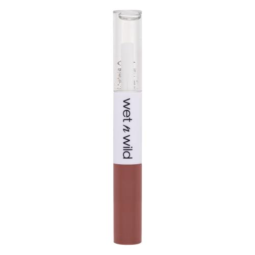 Wet n Wild MegaLast Lock 'N' Shine Lip Color + Gloss 4 ml rtěnka pro ženy Lotus Petal tekutá rtěnka