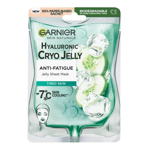 Garnier Cryo Jelly textilná pleťová maska s chladivým efektom -7 °C, 27 g