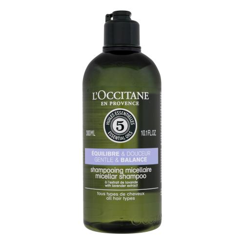 L'Occitane Aromachology Gentle & Balance Micellar Shampoo 300 ml micelární šampon pro přirozenou rovnováhu pokožky hlavy pro ženy