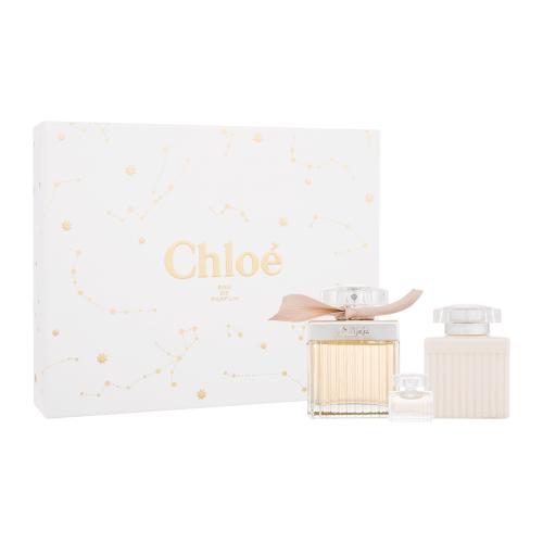 Chloé Chloé SET2 dárková kazeta pro ženy parfémovaná voda 75 ml + tělové mléko 100 ml + parfémovaná voda 5 ml