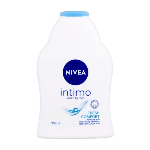Nivea Intimo Wash Lotion Fresh Comfort 250 ml osvěžující intimní mycí emulze pro ženy