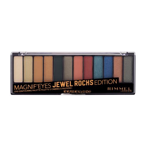 Rimmel London Magnifeyes Eyeshadow Palette 009 Jewel Rocks paletka očních stínů 14 g