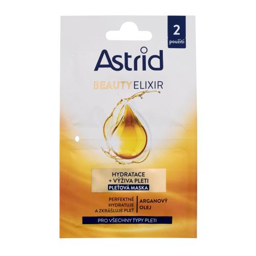 Astrid Beauty Elixir 2x8 ml hydratační a vyživující pleťová maska pro ženy