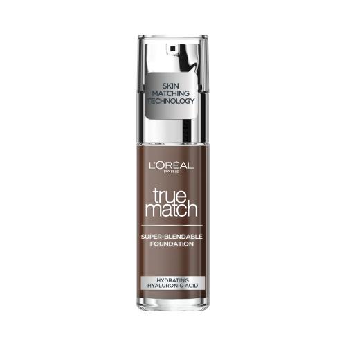 L'Oréal Paris True Match Super-Blendable Foundation 30 ml make-up pro ženy 12N Ebony