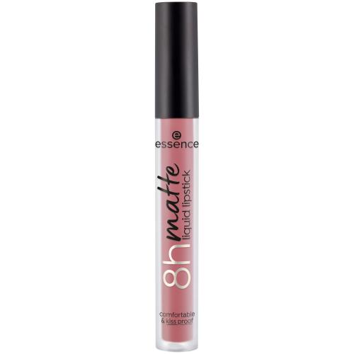 Essence 8h Matte Liquid Lipstick 2,5 ml matná tekutá rtěnka s dlouhotrvajícím efektem pro ženy 04 Rosy Nude