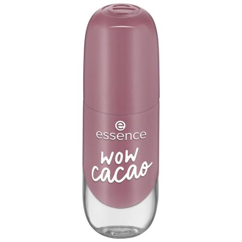 Essence Gel Nail Colour 8 ml rychleschnoucí lak na nehty s lesklým efektem pro ženy 26 WOW cacao