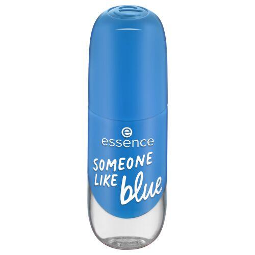 Essence Gel Nail Colour 8 ml rychleschnoucí lak na nehty s lesklým efektem pro ženy 51 Someone Like Blue