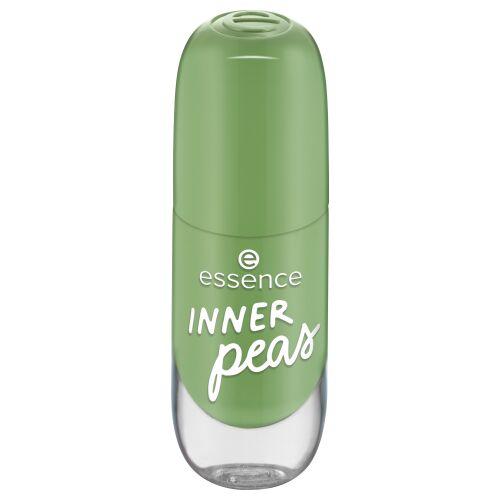 Essence Gel Nail Colour 8 ml rychleschnoucí lak na nehty s lesklým efektem pro ženy 55 Inner Peas