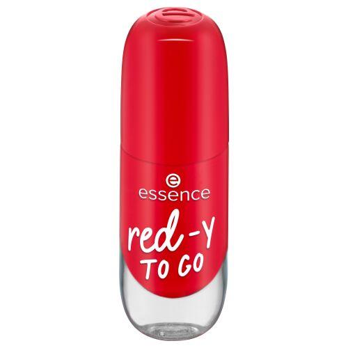 Essence Gel Nail Colour 8 ml rychleschnoucí lak na nehty s lesklým efektem pro ženy 56 Red-y To Go