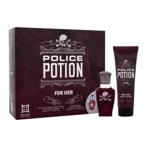 Police Potion dárková kazeta parfémovaná voda 30 ml + tělové mléko 100 ml pro ženy