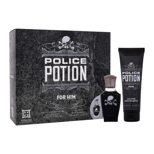 Police Potion dárková kazeta parfémovaná voda 30 ml + sprchový gel 100 ml pro muže