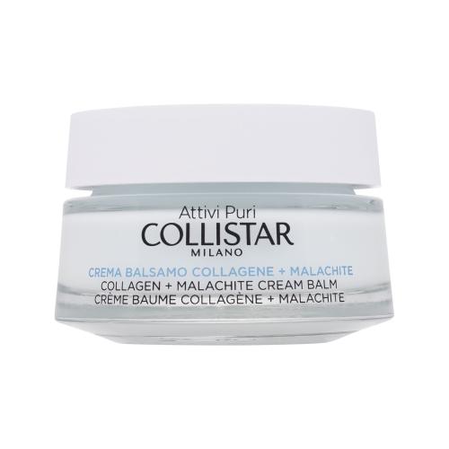 Collistar Pure Actives Collagen + Malachite Cream Balm 50 ml zpevňující pleťový krém proti vráskám pro ženy