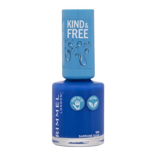Rimmel London Kind & Free 8 ml lak na nehty pro ženy 169 Sapphire Soar
