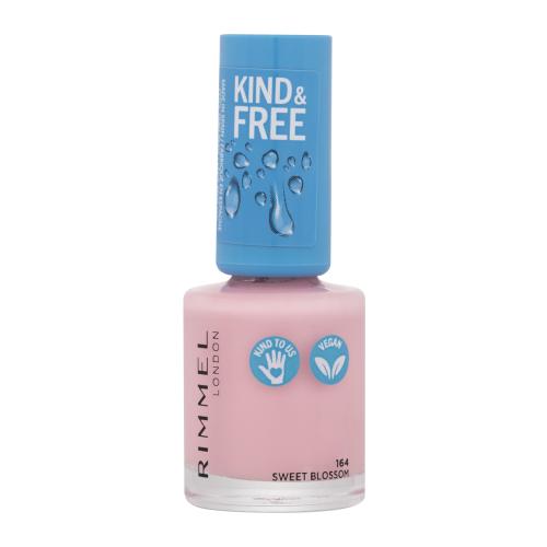 Rimmel London Kind & Free 8 ml lak na nehty pro ženy 164 Sweet Blossom