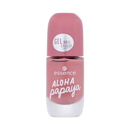Essence Gel Nail Colour 8 ml rychleschnoucí lak na nehty s lesklým efektem pro ženy 38 Aloha Papaya