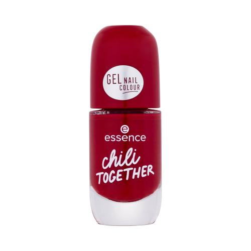 Essence Gel Nail Colour 8 ml rychleschnoucí lak na nehty s lesklým efektem pro ženy 16 Chili Together
